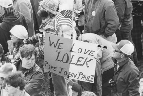 Pope John Paul II's visit to Iowa